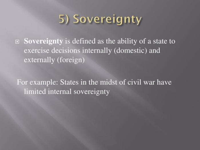 How is sovereignty related to devolution