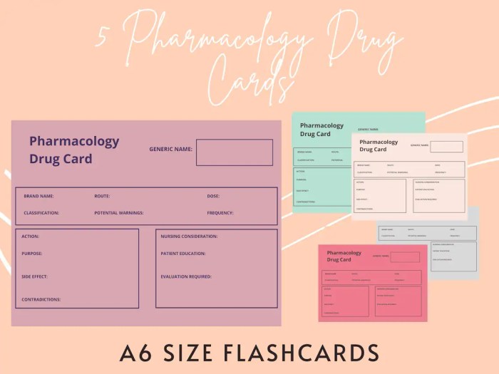 Nursing pharmacology flash cards pdf