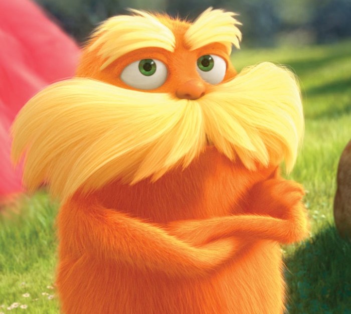 The lorax questions 2012 version answers