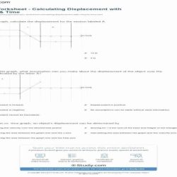 Distance and displacement worksheet answer key